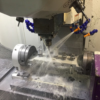 Las piezas de torneado que trabajan a máquina rápidas del CNC, CNC de aluminio de encargo parte la precisión de 0.01m m