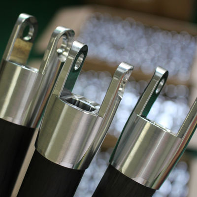 Piezas mecánicas de la precisión de aluminio rápida del CNC que quitan las rebabas del final superficial de Beadblasting