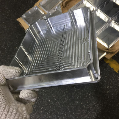 Material que trabaja a máquina y que muele del CNC de encargo de las piezas de aluminio de la aleación 6061-T6