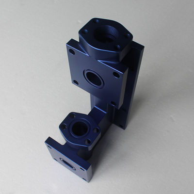 Piezas de precisión de aluminio del CNC de la creación de un prototipo rápida que quitan las rebabas de final superficial que enarena