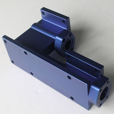 Pulir con chorro de arena tolerancia de aluminio de anodización de la alta precisión 0.01m m de las piezas de la creación de un prototipo del CNC