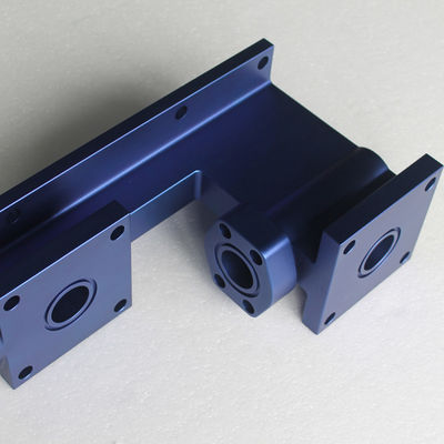 Componentes que trabajan a máquina azul marino de la alta precisión, ODM de aluminio del OEM del prototipo del CNC