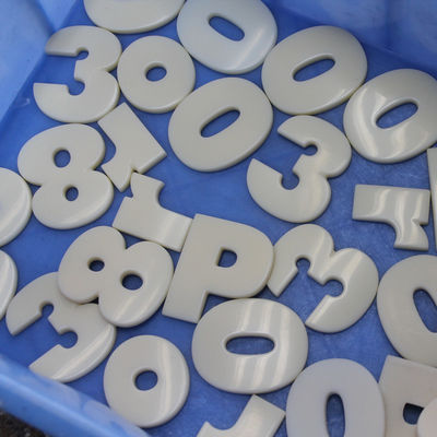 Material plástico del ABS de las piezas del CNC de la precisión de encargo rápida de la creación de un prototipo que trabaja a máquina