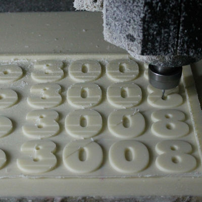 Material plástico rápido modificado para requisitos particulares del ABS de la alta precisión de la creación de un prototipo del CNC