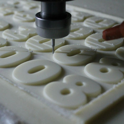 Piezas rápidas de la creación de un prototipo del CNC que muelen con opciones materiales amplias del ABS plástico