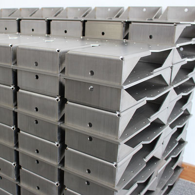 Fabricación de chapa de acero inoxidable de la precisión de los SS 304 con el doblez del corte del laser