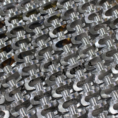 Piezas que trabajan a máquina del CNC de la aleación de aluminio con las opciones amplias Silkscreening de Mateiral que platean