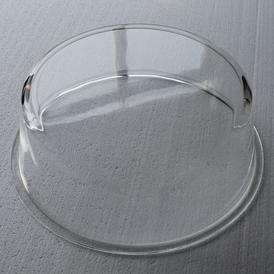 Piezas plásticas transparentes del CNC de PMMA con la alta transparencia pulida espejo