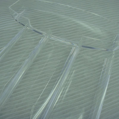 La precisión transparente del CNC trabajó a máquina las piezas, OEM rápido de acrílico de la creación de un prototipo de PMMA